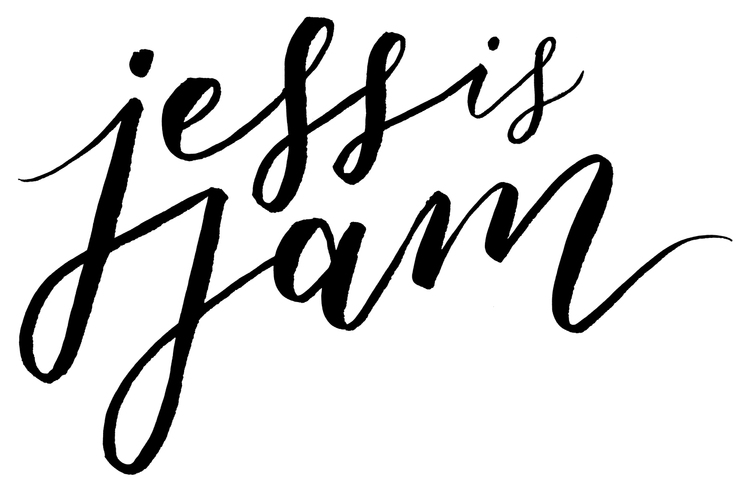 Jess is Jam - Calligraphy & Hand Lettering in Perth, Western Australia