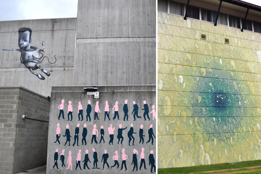 Top Left: Stormie Mills | Bottom Left: Jae Criddle | Right: Tellas