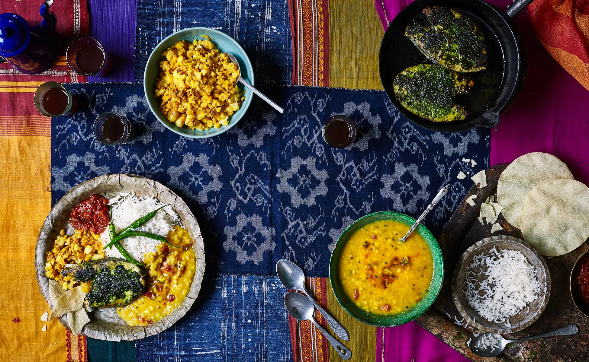 Chai, Chaat & Chutney by Chetna Makan Octopus Books Photo: Nassima Rothacker Food: Lizzie Kamenetsky 