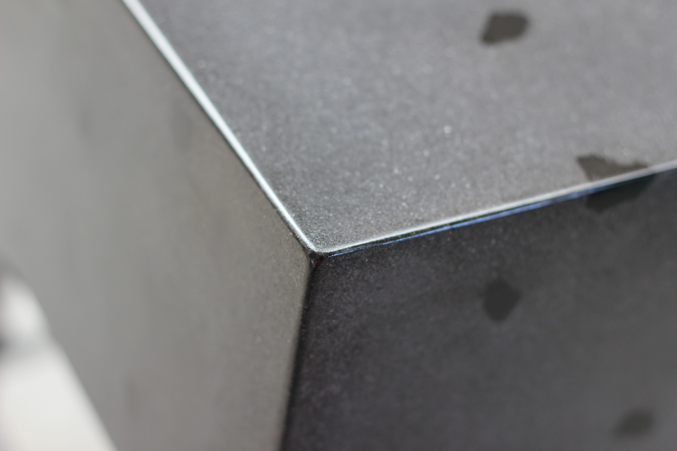 polished concrete close up