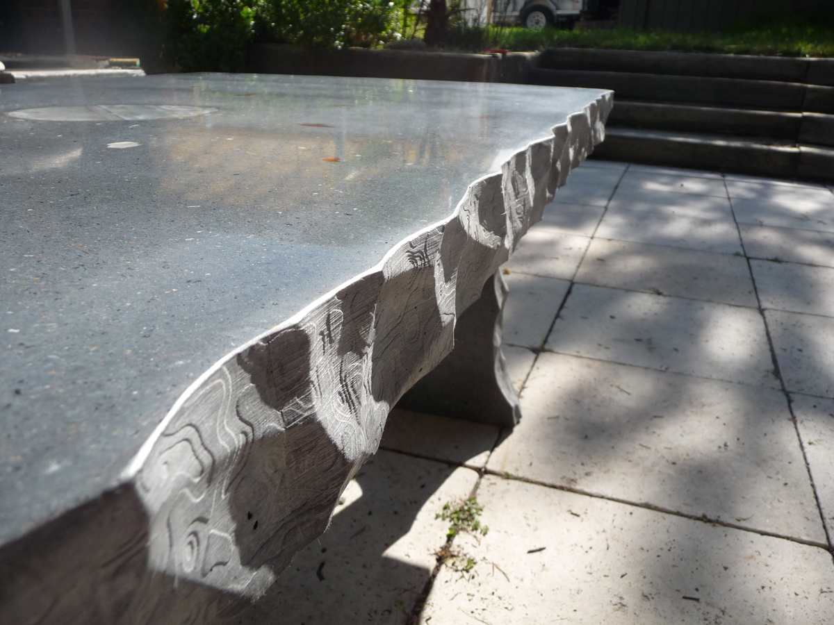 custom edging coffee table