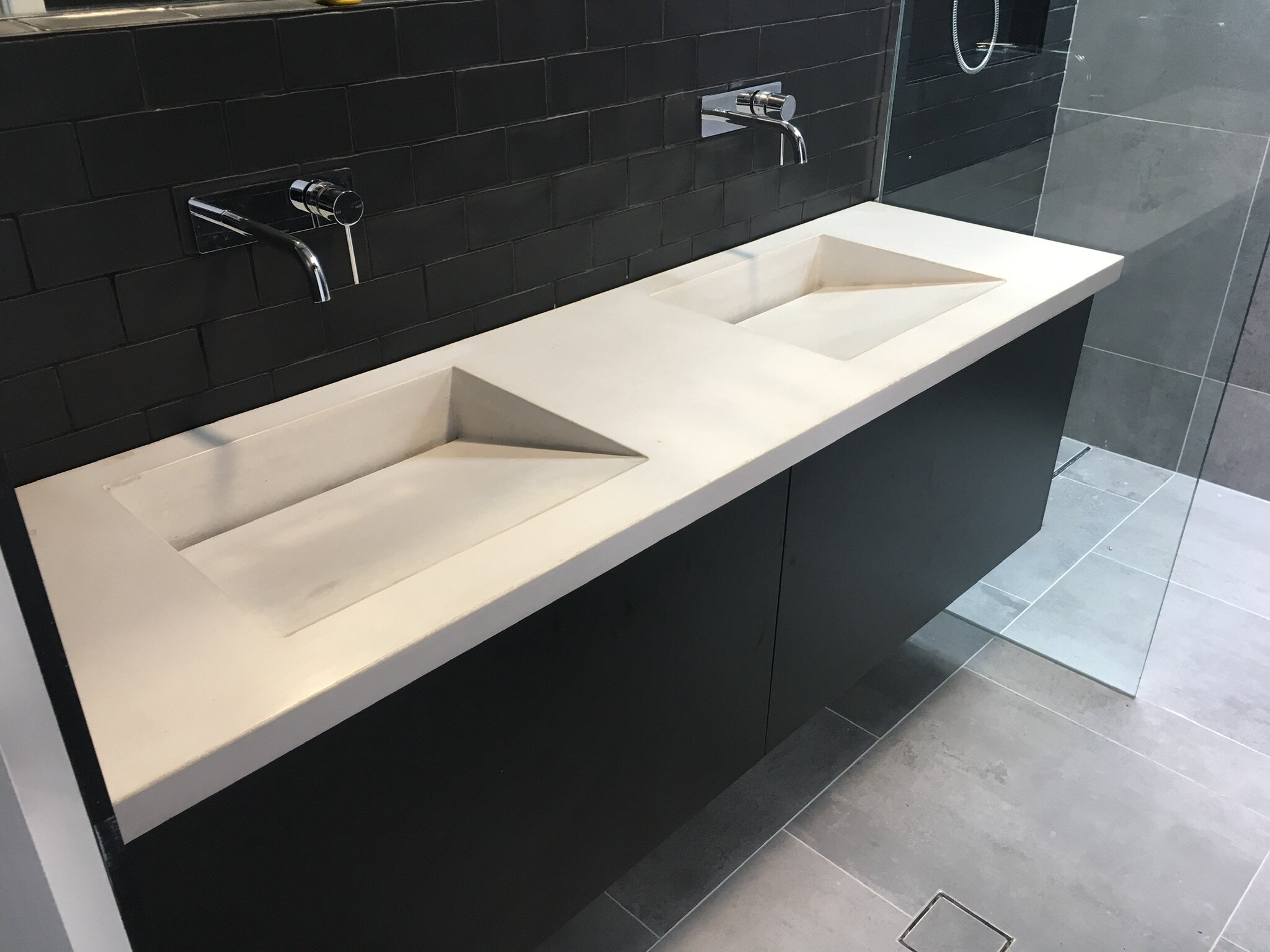 Concrete Bathroom Vanities — Concrete Benchtops Canberra