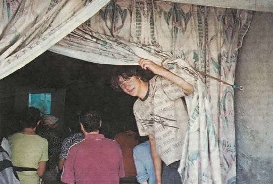 Projection Septmoncel, le Petit Paris - juillet 2004