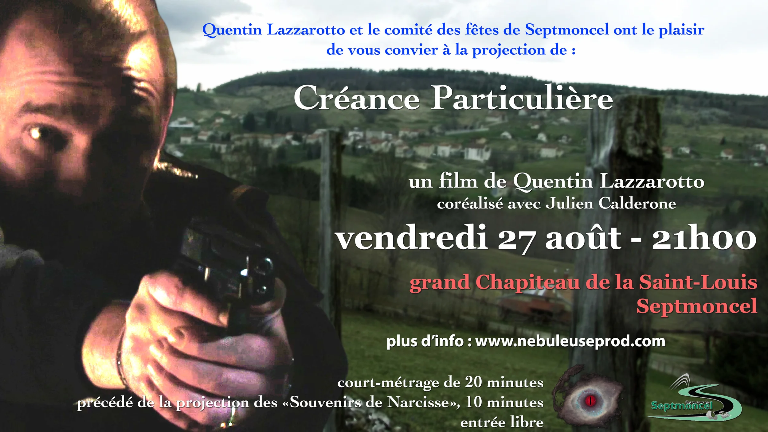 Saint-Louis 2010 - Double projection de "Créance particulière" et "Les Souvenirs de Narcisse"