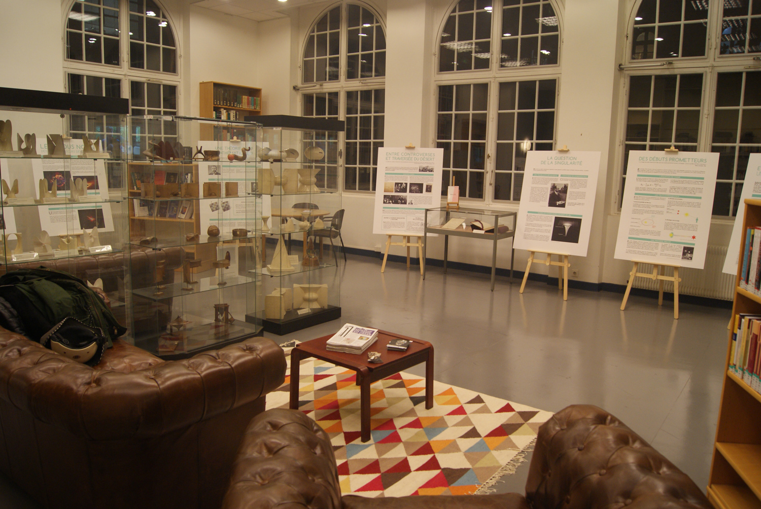 Exposition à l'Institut Henri Poincaré