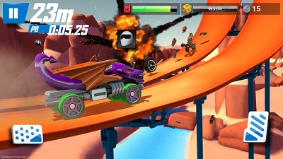 race off hot wheels game