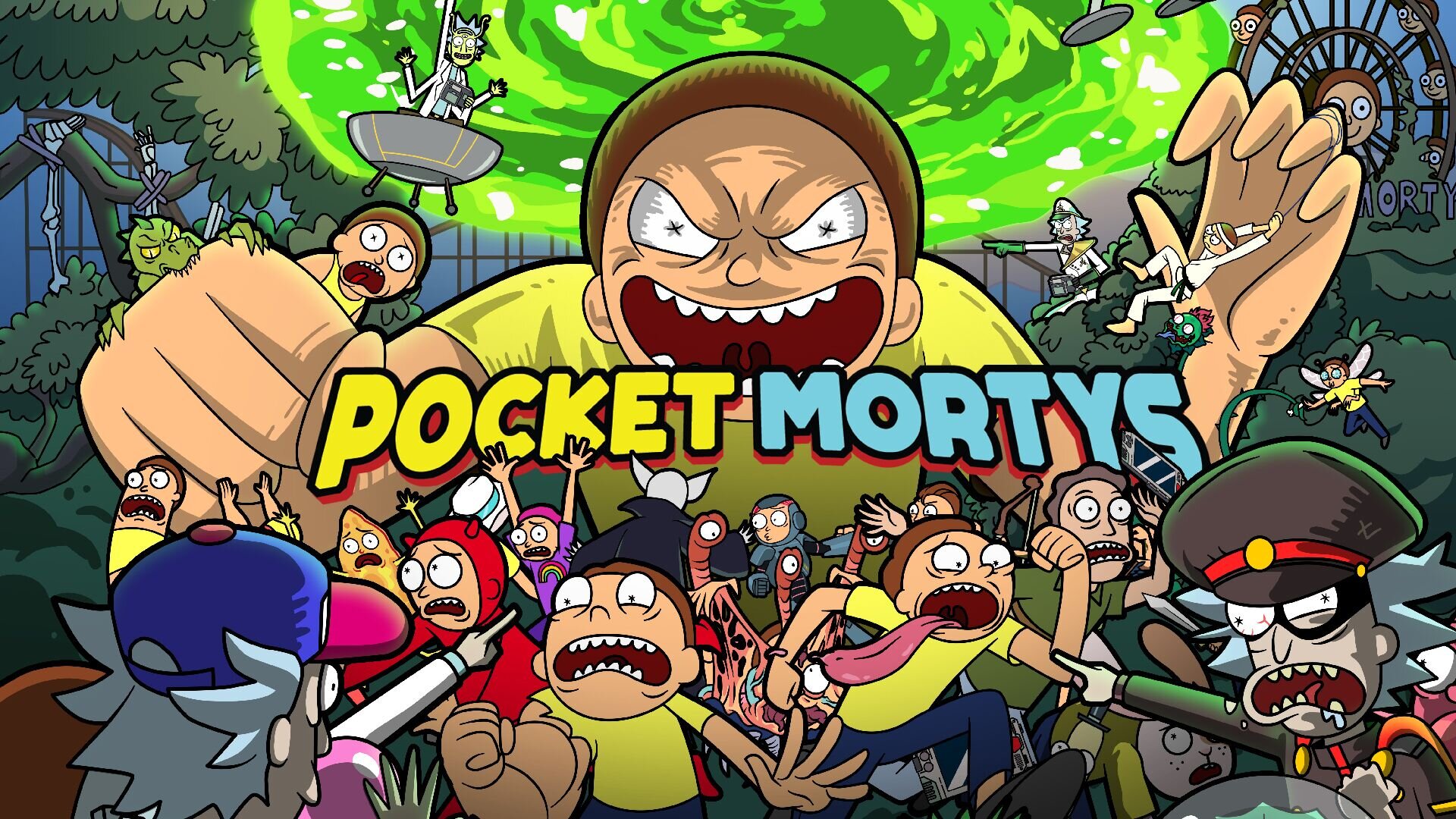 Pocket Mortys / Adult Swim