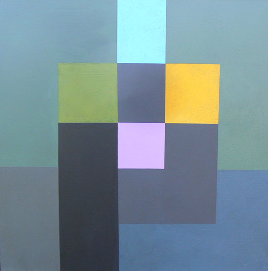 Abstract with Four Corners