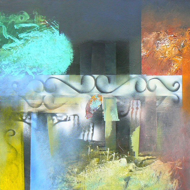 Untitled with Wrought Iron 2