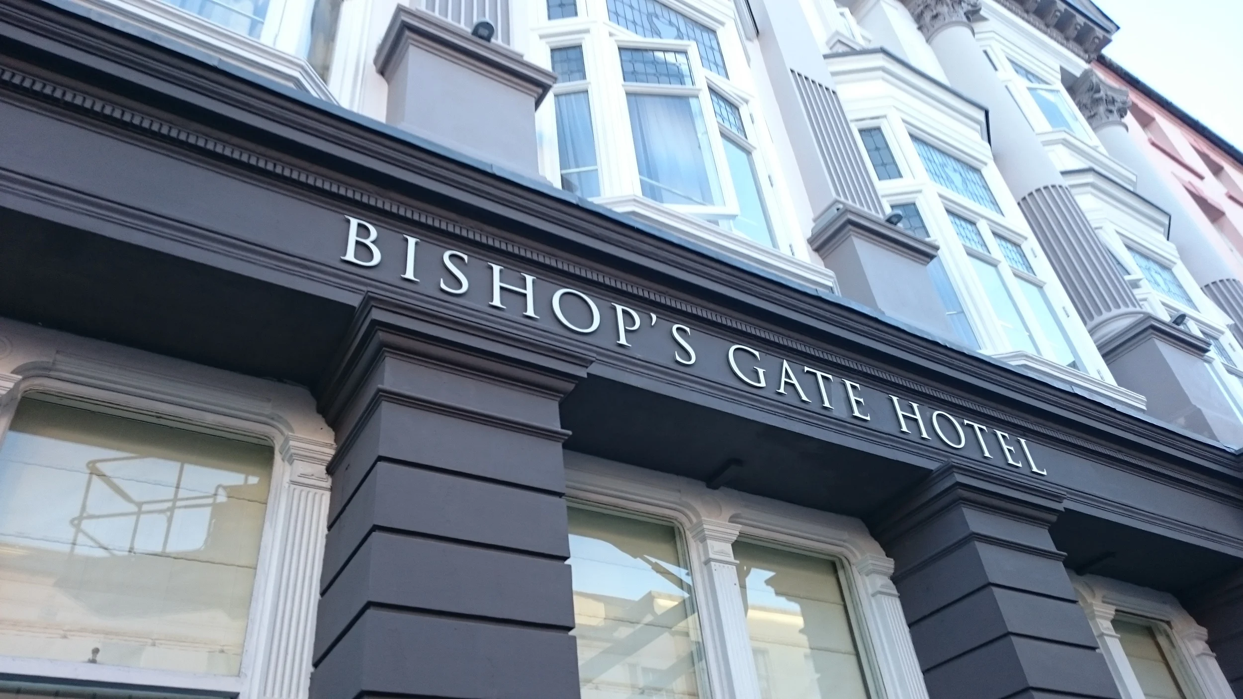 Finishing touches for Bishop's Gate Hotel