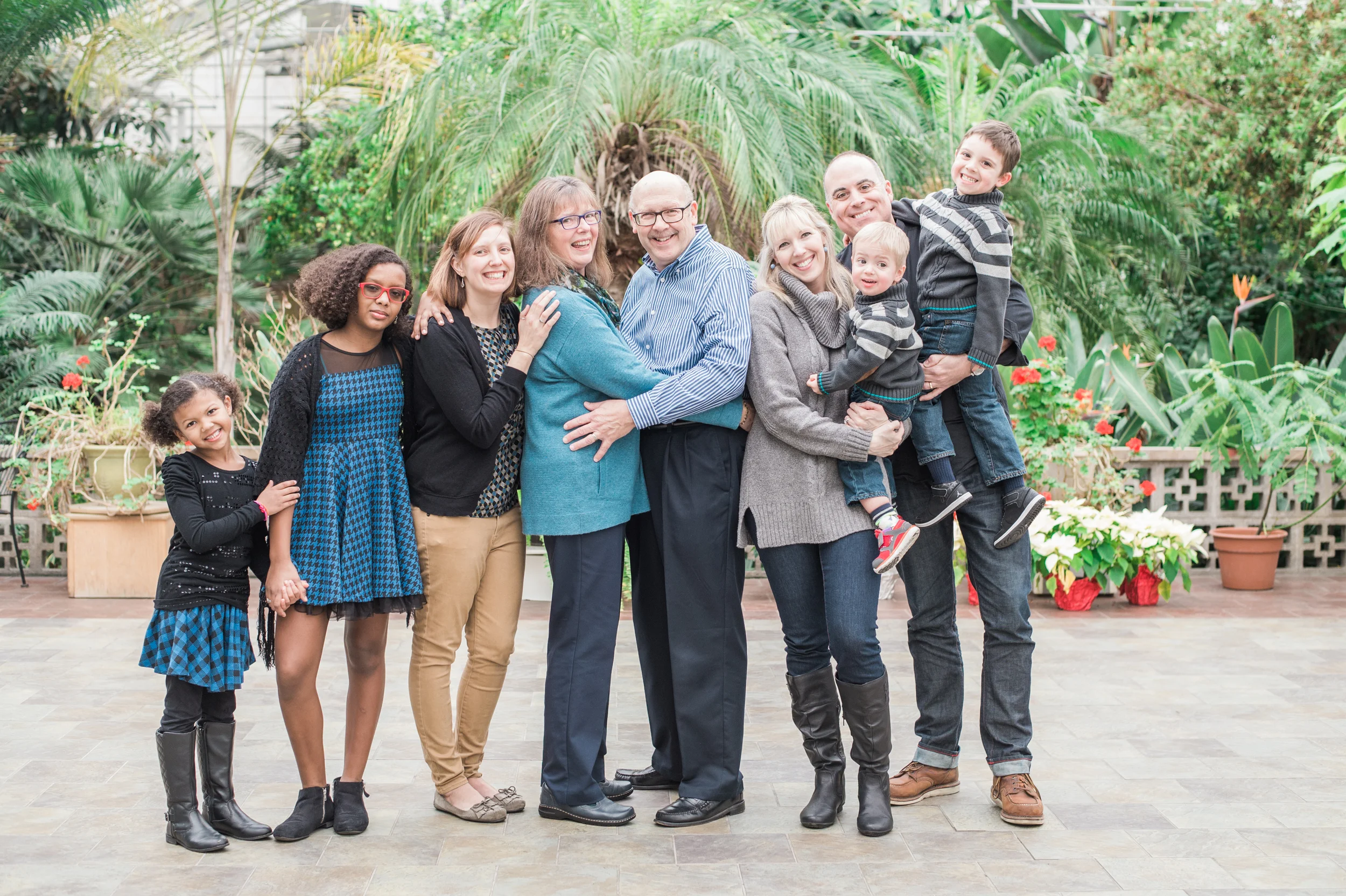 Abbott Family {Potawatomi Conservatory} South Bend, Indiana