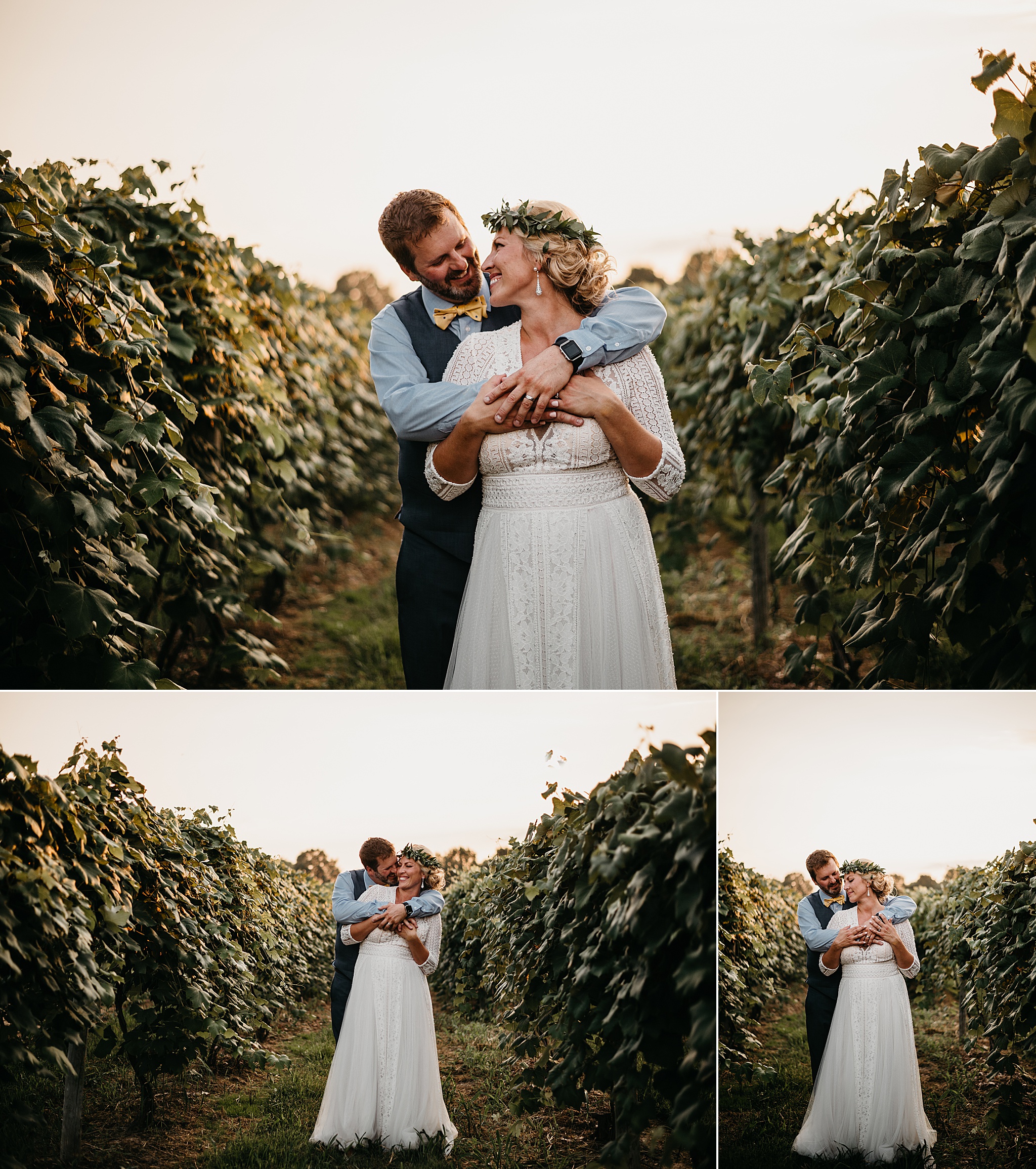 Hidden Vineyard Wedding Buchanan Michigan