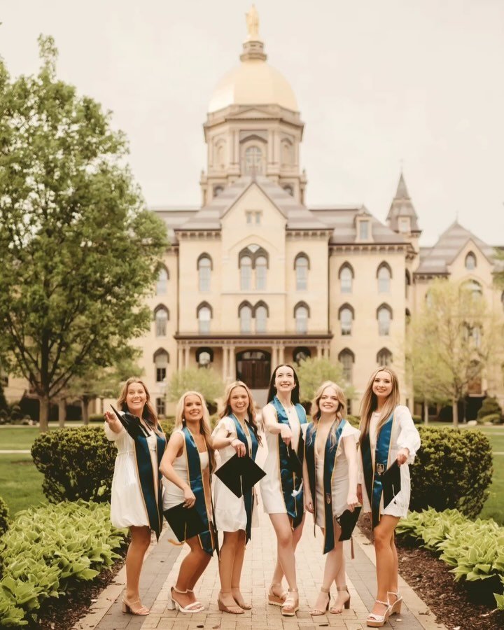 It&rsquo;s always such a joy to roam around @notredame with the next generation of brilliant leaders! Love hearing their memories and talking about what excites them the most about what comes next &hellip; All the while, celebrating their beautiful f