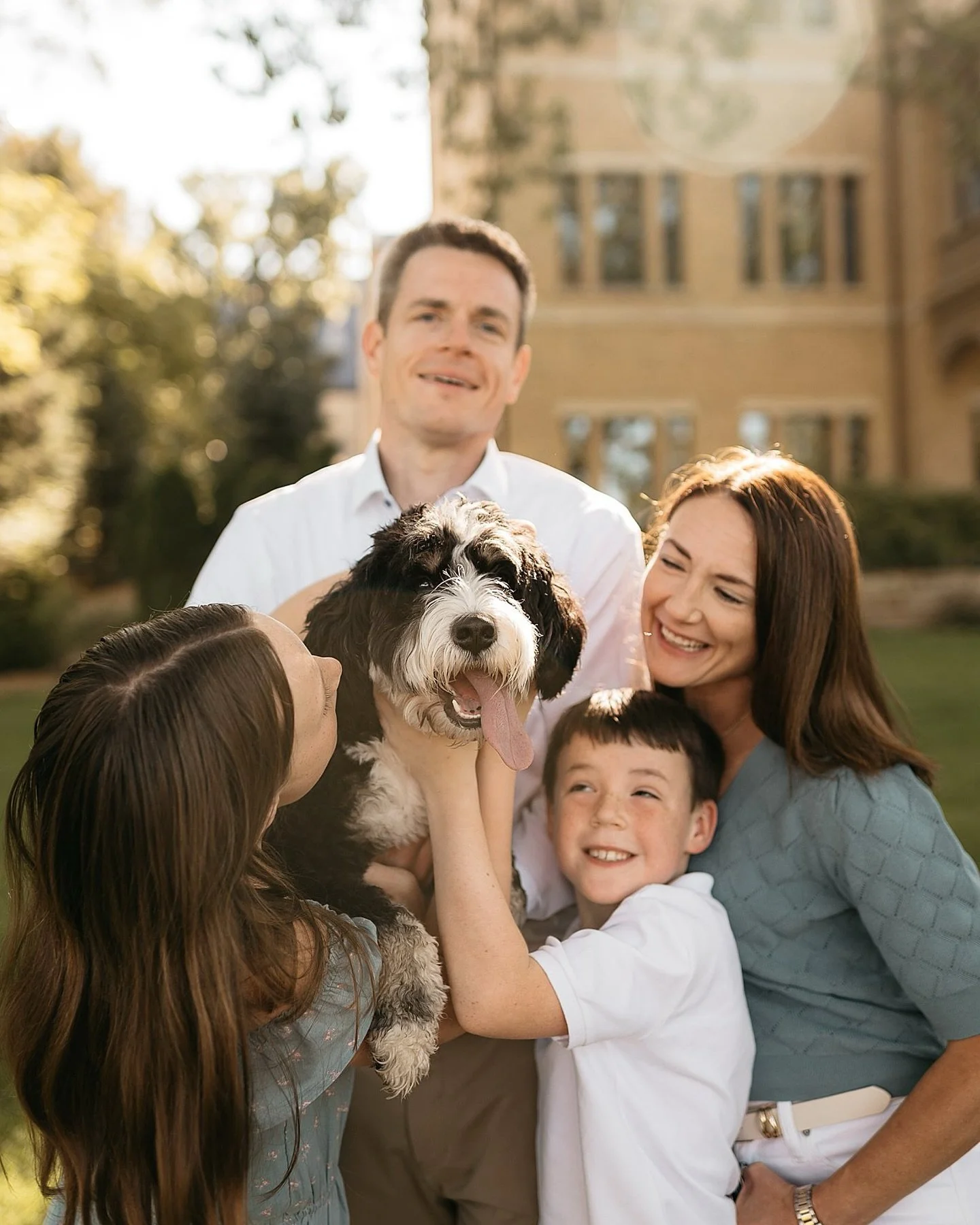 I do not know how to make the world better. But what I do know is that we need each other &hellip; We need love to persevere over hate. Sending out love to every person on the planet &hellip; 💛 And I just have to say, the love of this family, pup in