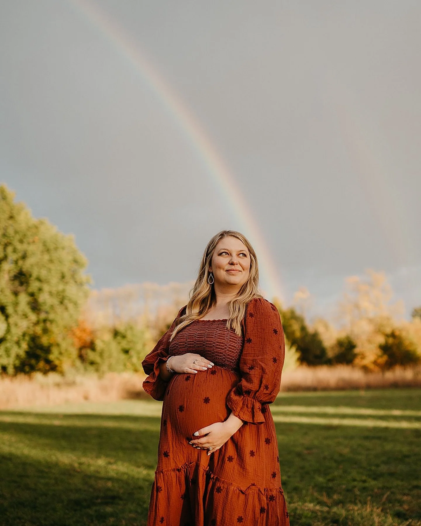 Life often surprises us in the most beautiful ways, even after heartbreak &hellip; It was right at the end of this sweet couple&rsquo;s session that the rain began, yet the sun emerged and a rainbow graced the sky. And rainbows have always been the m