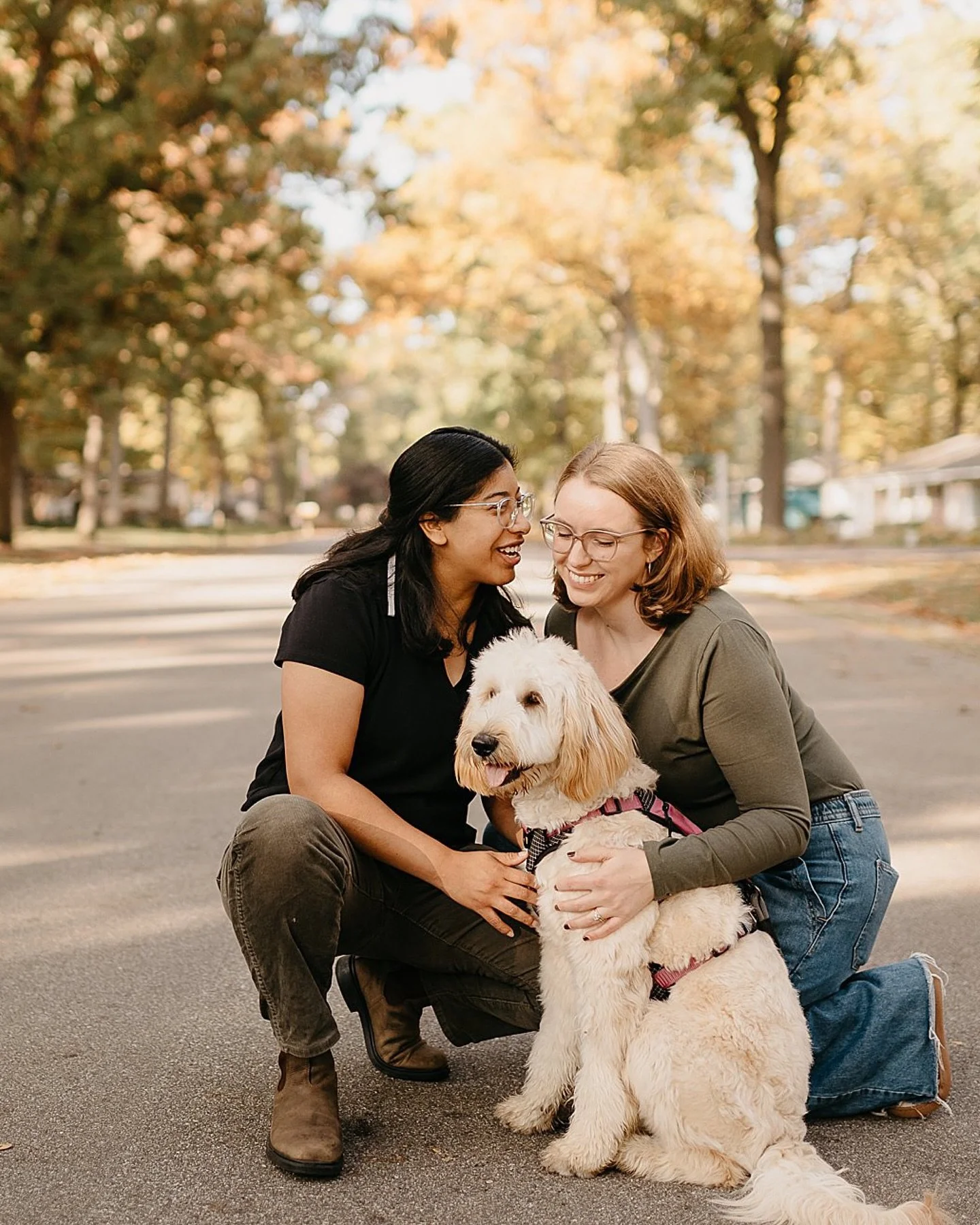 What a wonderful Halloween morning spent with these two amazing ladies and their adorable pup, getting to share in their warmth and joy in their new home! Loved roaming around their peaceful neighborhood too, getting to know them more and smiling oft