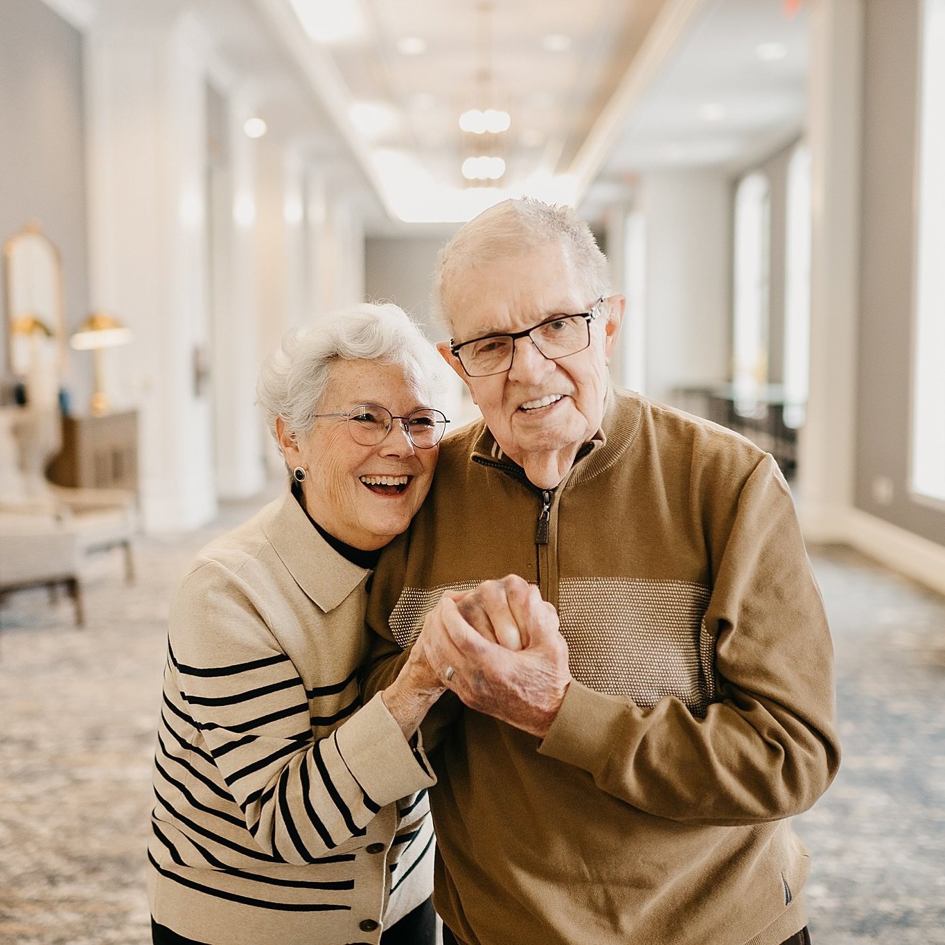 Can I tell you a little story? I met this sweet couple right before Thanksgiving. They were gathering together with their family to celebrate the holiday and we decided to venture a little on @notredame &lsquo;s campus. The first time I spoke to Ging