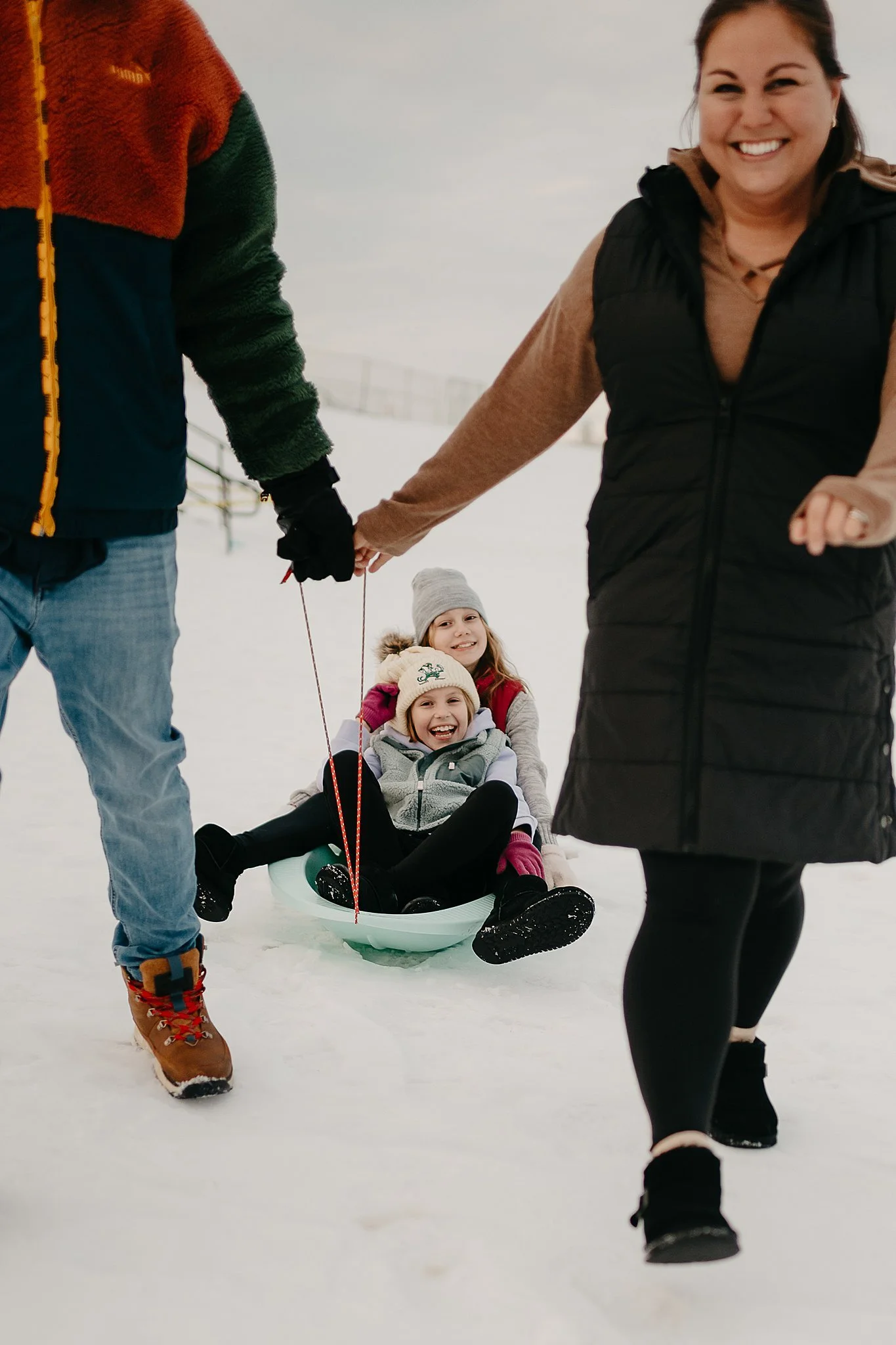 Winter Family Fun Photography | Northwest Indiana Family Lifestyle Photography | The Bauschke Family