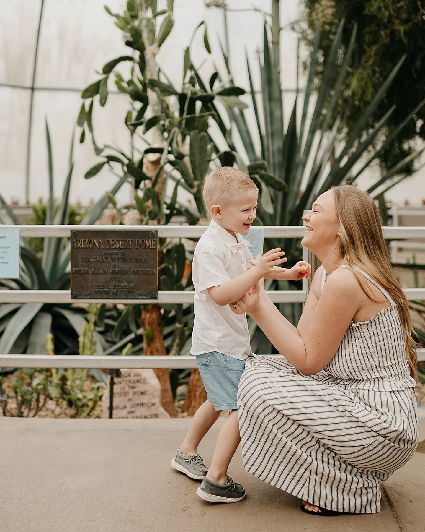 It really is pure joy getting to see this wonderful lil&rsquo; family, year after year. They just welcomed their beautiful baby girl a few months ago and we got to share some sweet new memories together at the always lovely @potawatomiconservatory. T