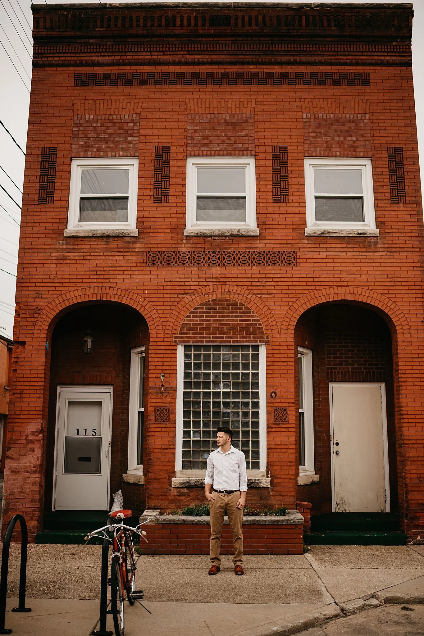 Downtown Goshen Senior Photos | Northwest Indiana Senior Portrait Photography | Drew