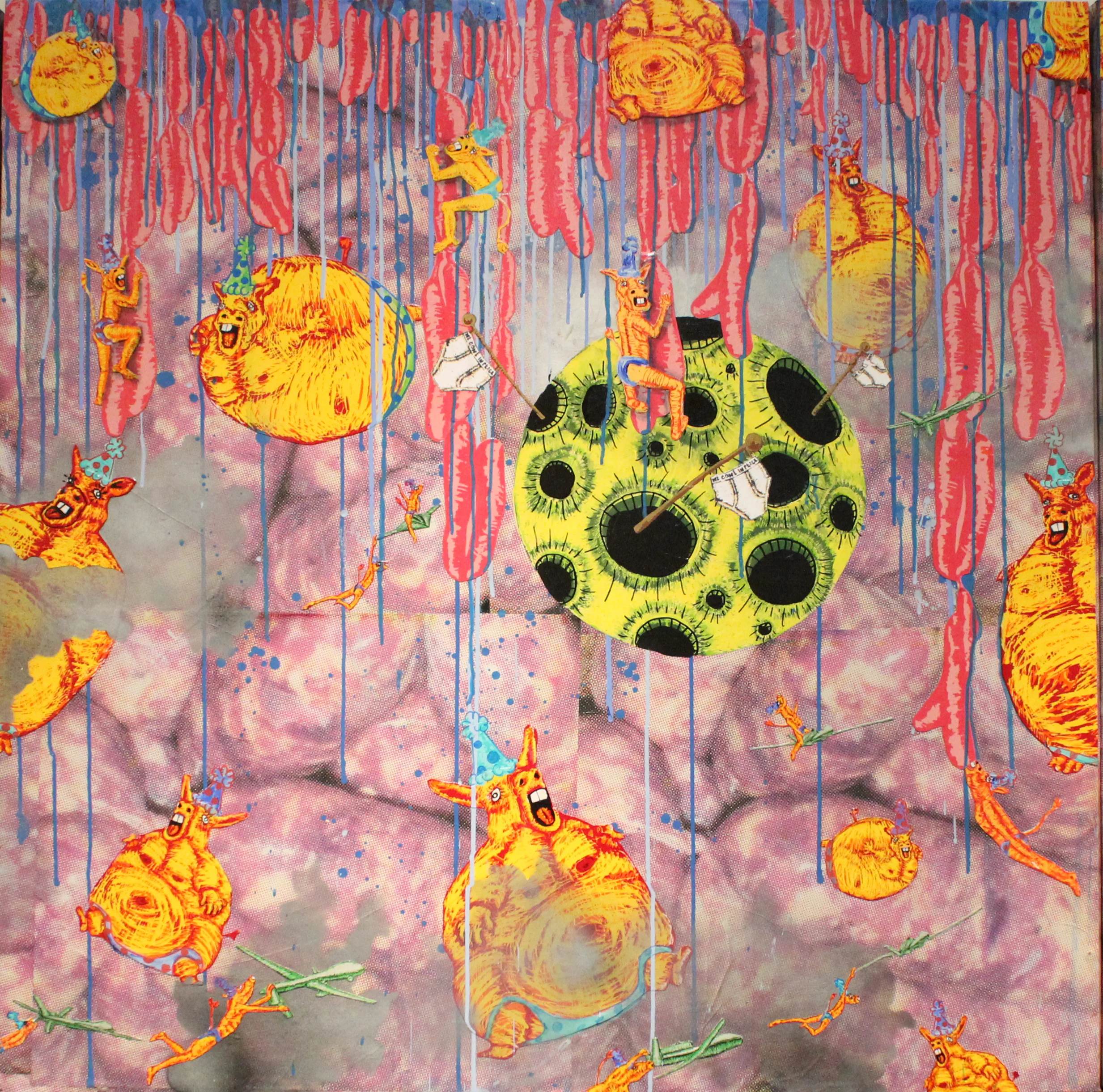 Detail of "The Frantic Rise and Ultimate Demise of VERY Big Boys"