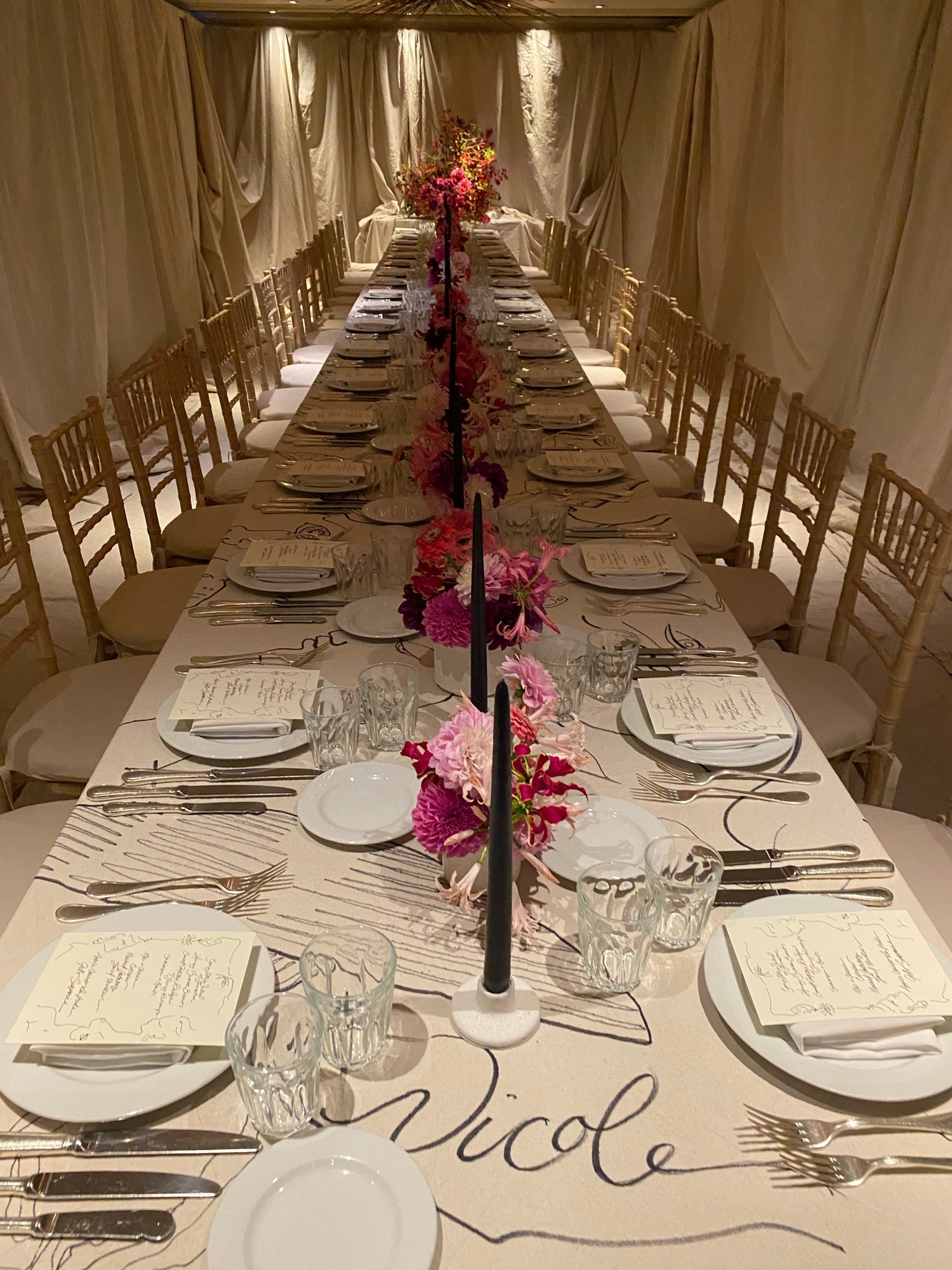 Sabyasachi dinner at Bergdorf Goodman — The Table New York