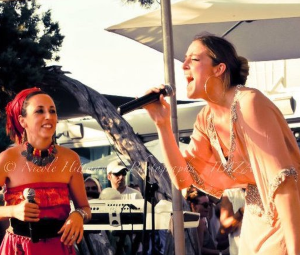 Jude sings live at Blue Marlin