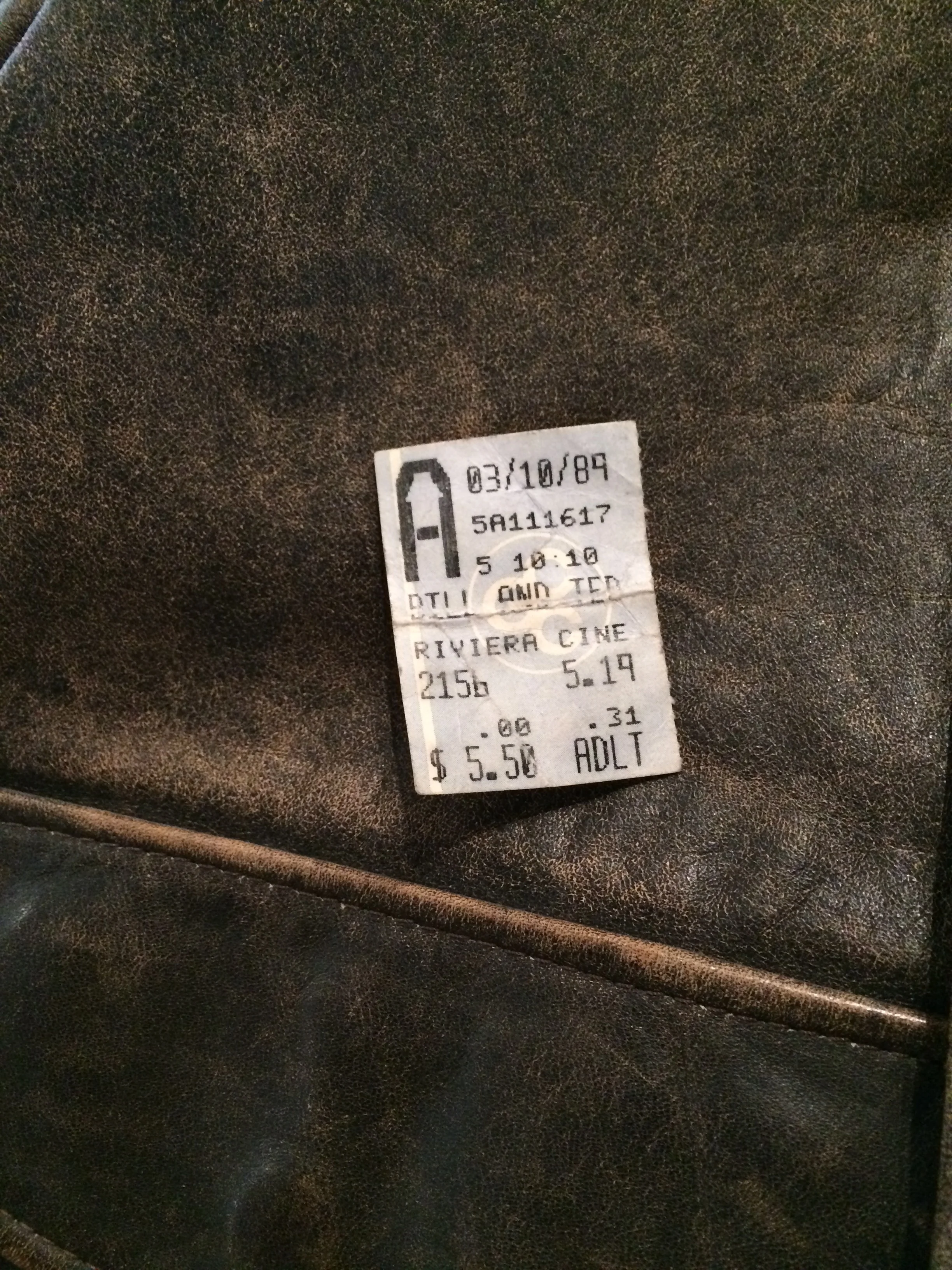 Bill and Ted, March 10, 1989, Riviera Cine Miami!