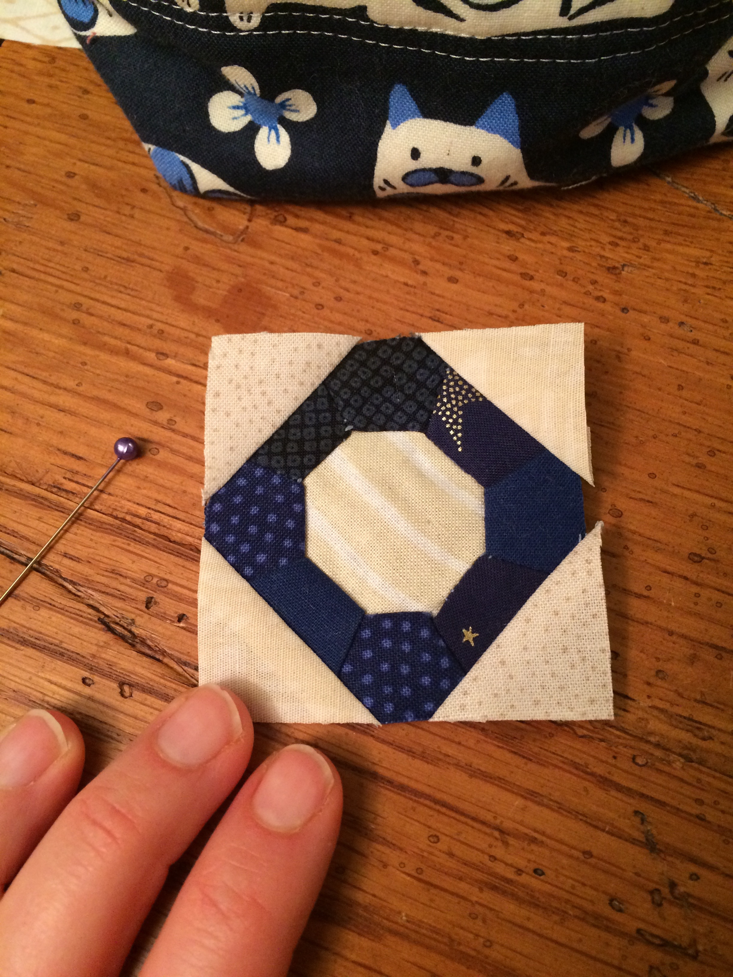 I'm inordinately proud of the many inset seams in the O/G.