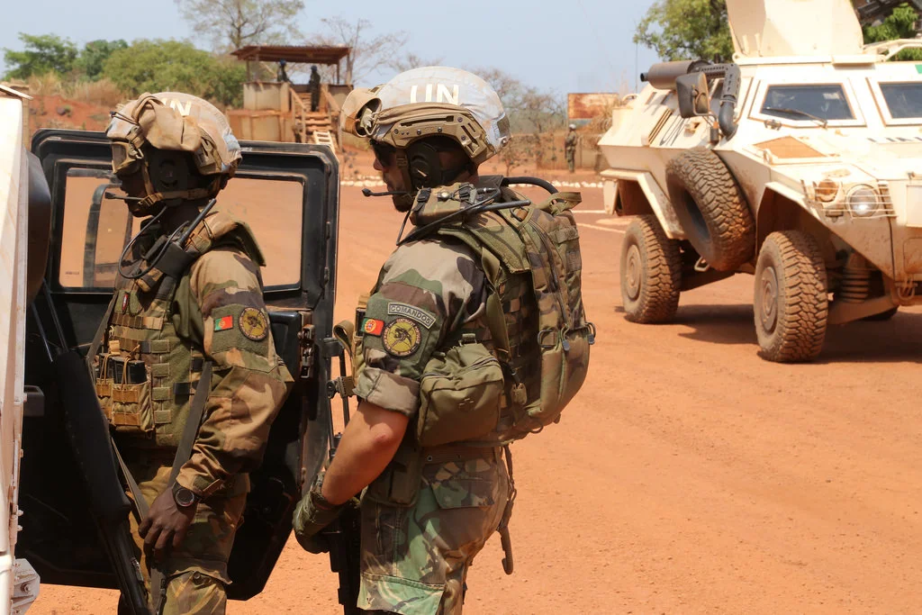 Militares portugueses na República Centro-Africana (autor desconhecido)