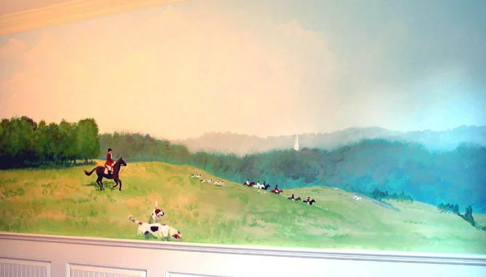 Fox Hunt Mural