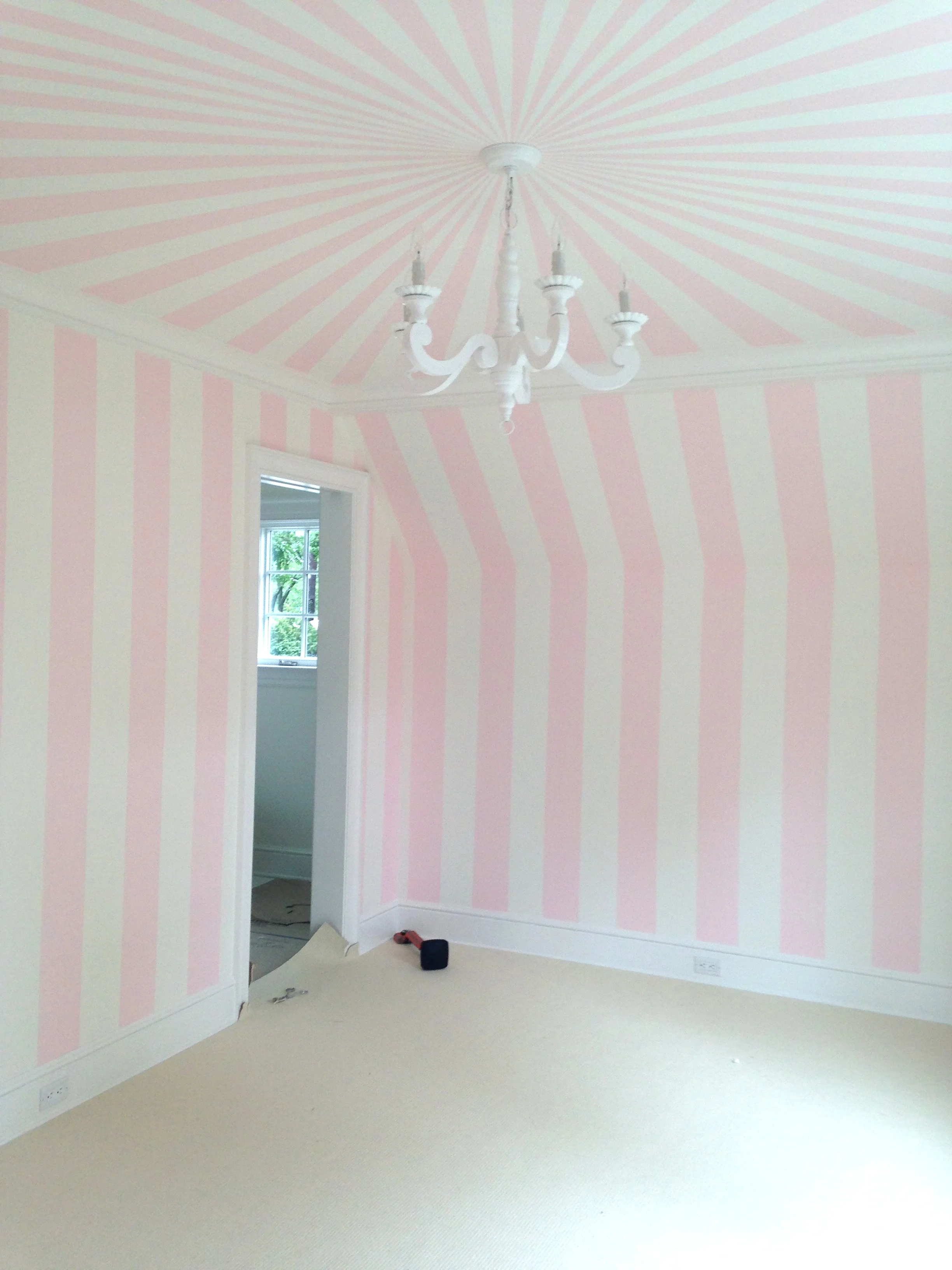Tented bedroom