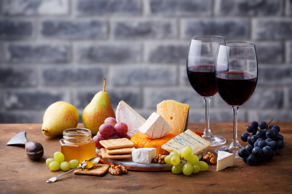 Wine &amp; Cheese Selection