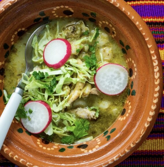 Pozole Verde con Papas