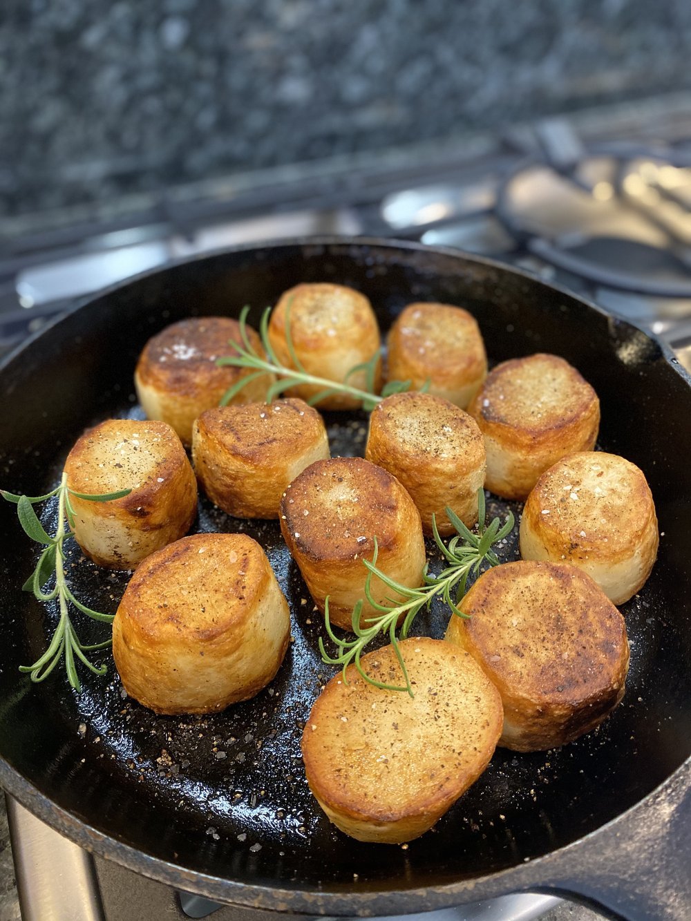 Roasted Potatoes in Duck Fat