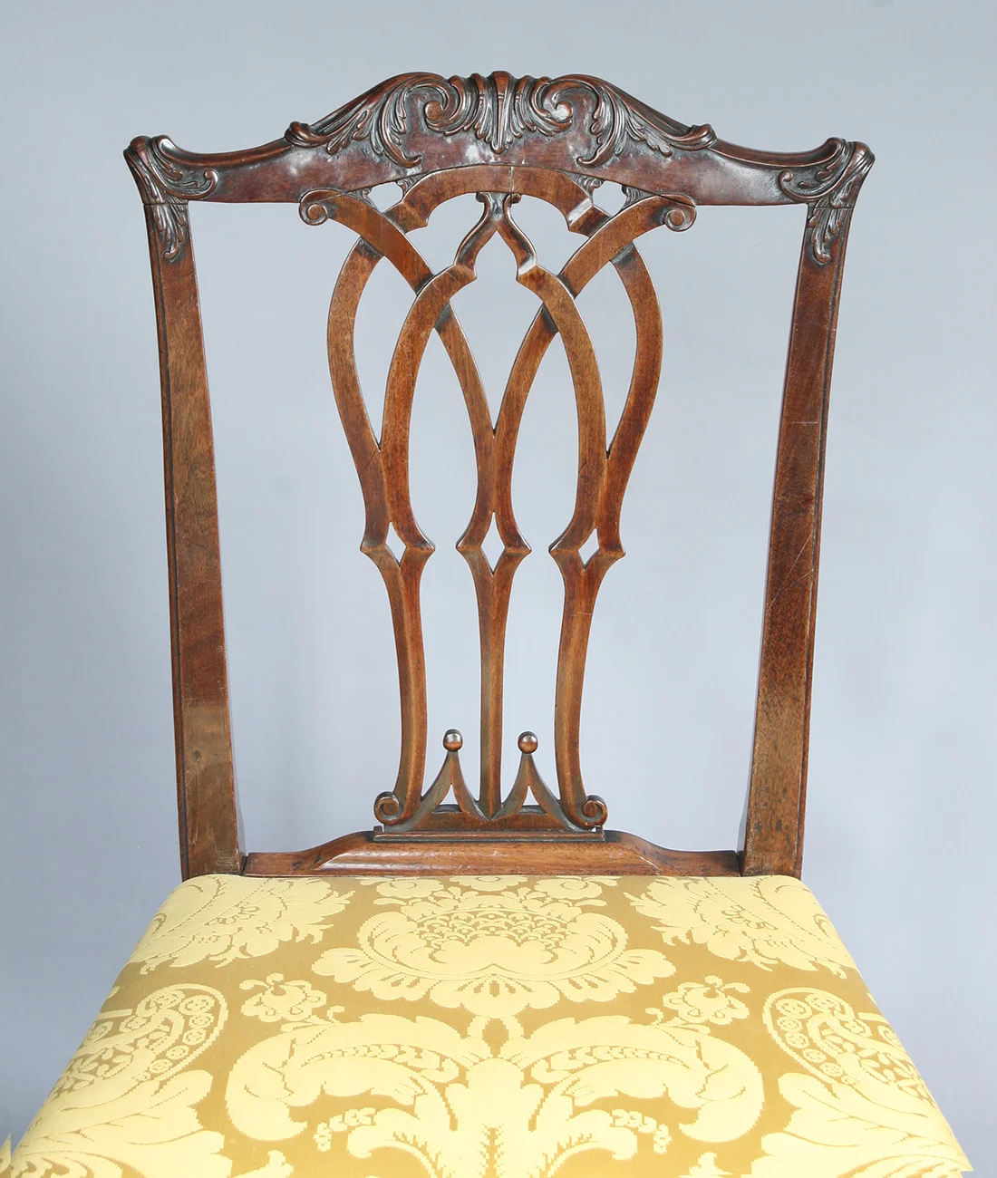 Chippendale chair after fabrication