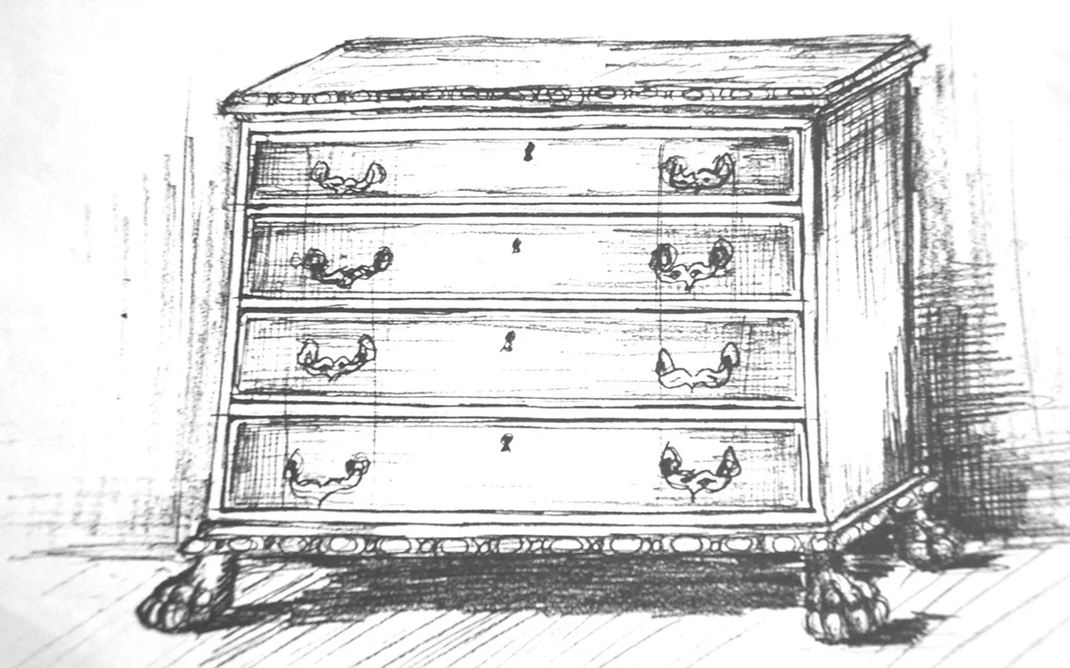 Original drawing submitted by designer