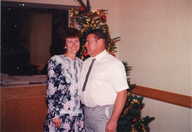 Marlene and Malcolm, AIS Christmas Party 1991