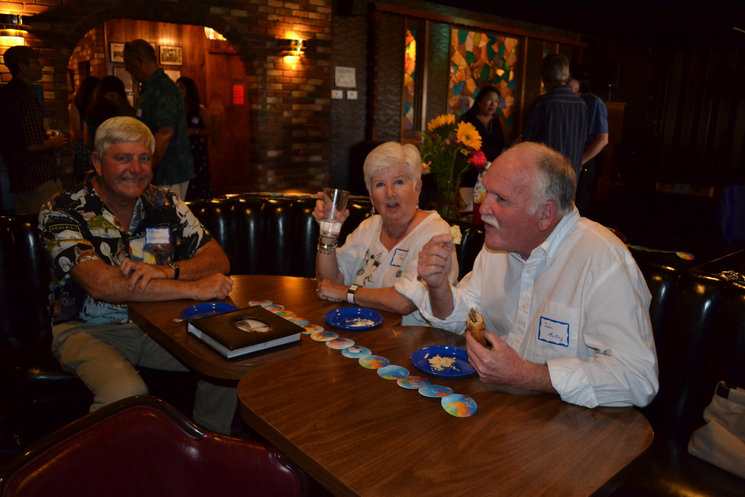 Paul Kielhold; Linda and John McKay