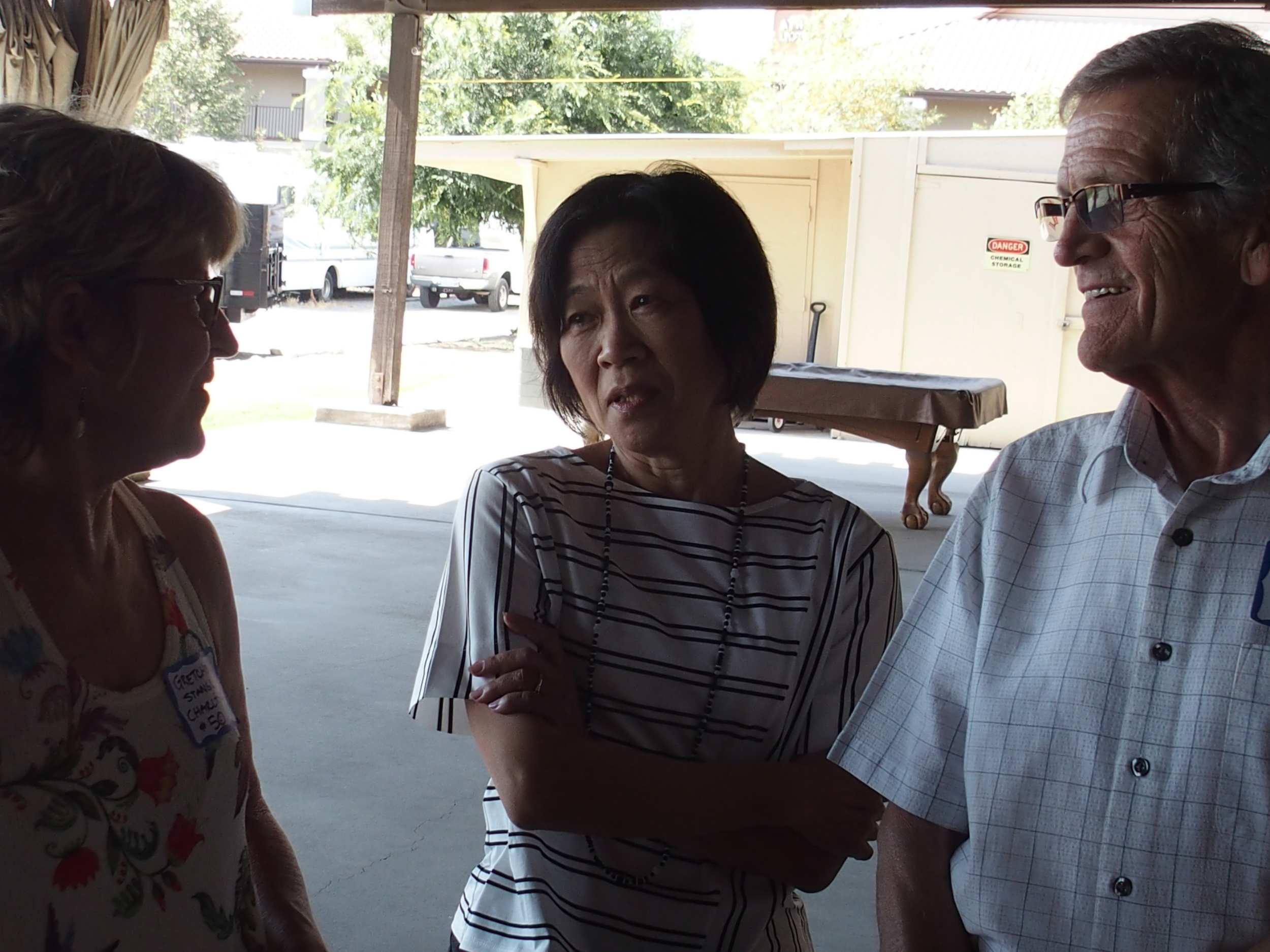 Gretchen, Toshie and Eric