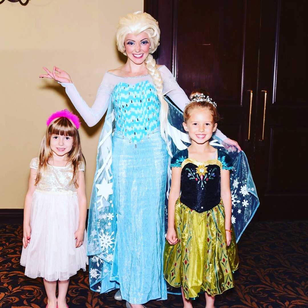 Elsa and royal friends