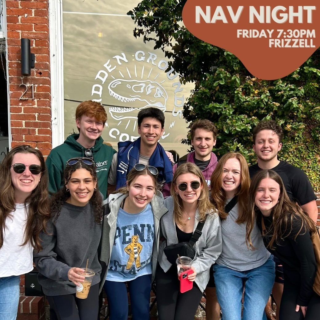 nav night tonight!
we&rsquo;re back in frizzell at 7:30!!!! the nav-a-later is the plex party at the bunker 🪩🕺‼️