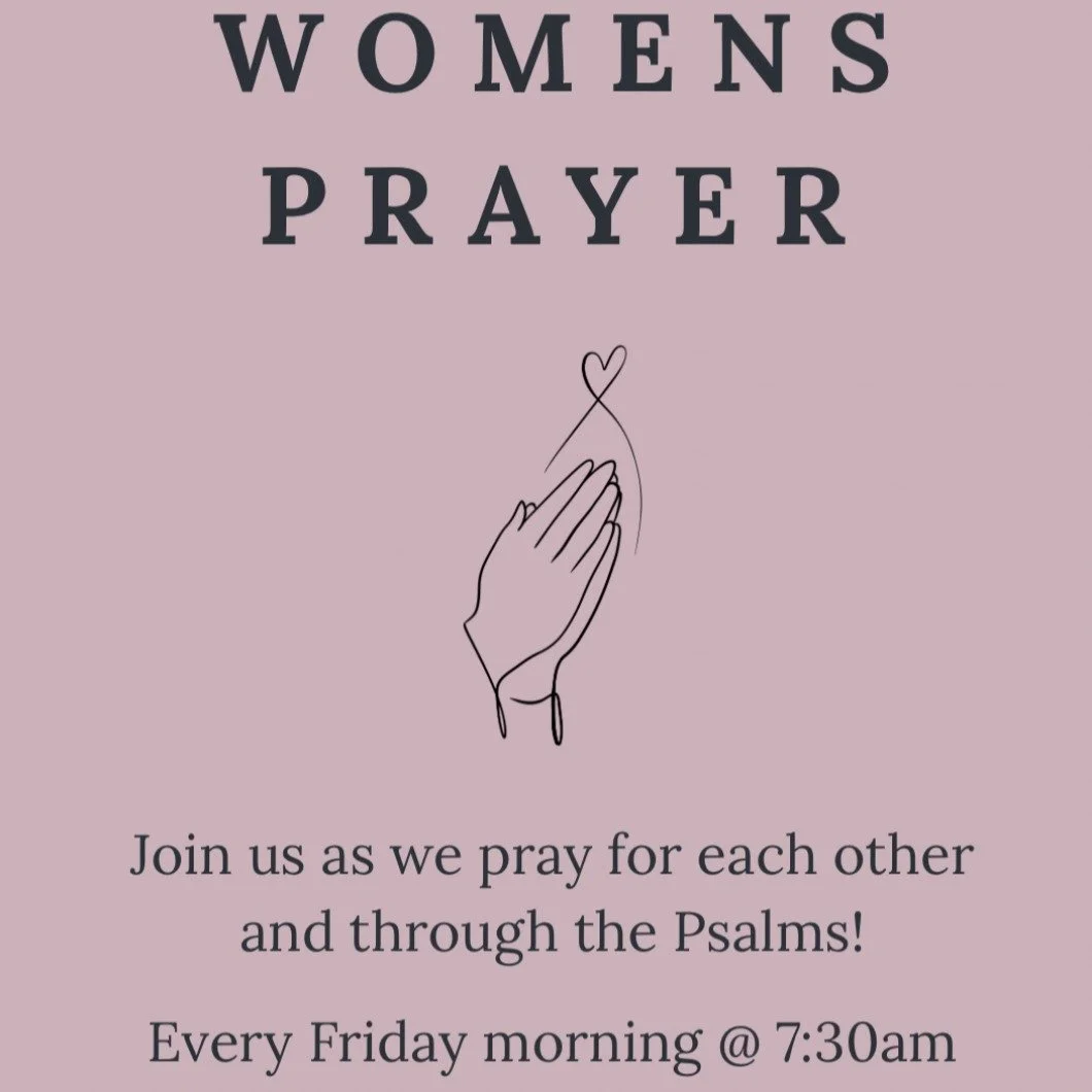 Join us for Women's Prayer tomorrow morning and every Friday morning this semester! Check out Nav Announce for the address! 😊🙏