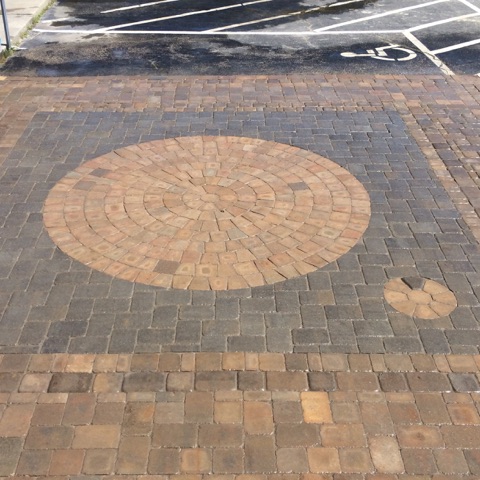 Parking Lot Stone Square