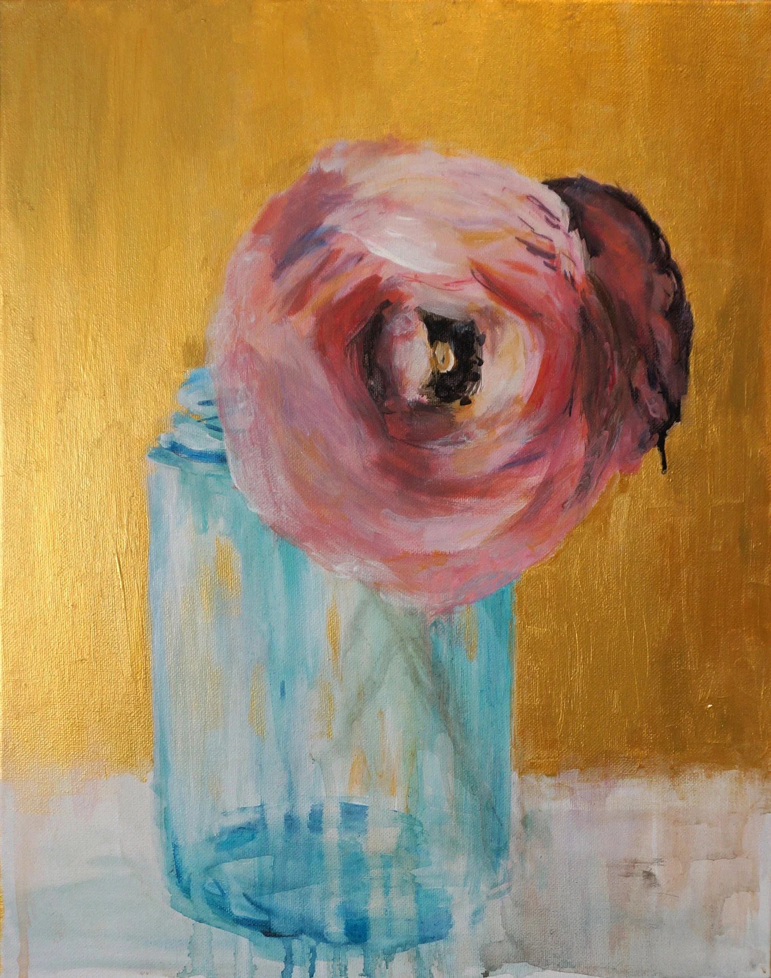 Mason Jar Ranunculus*