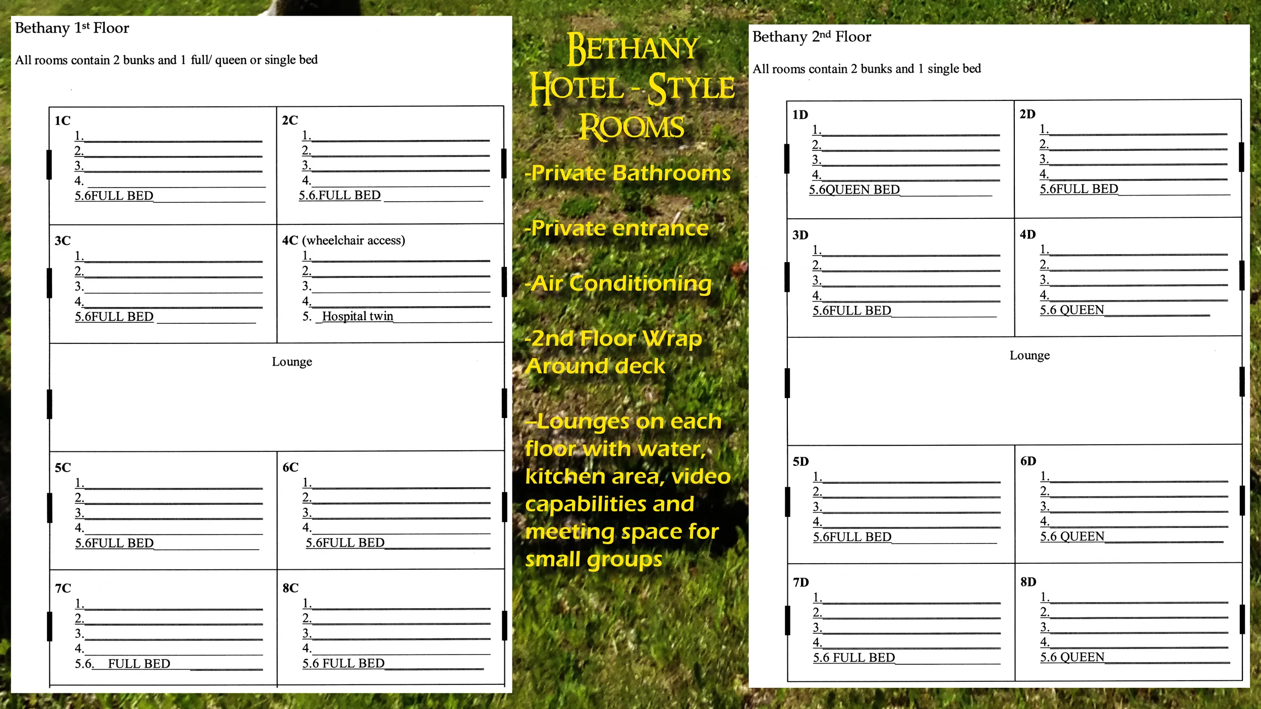 Bethany has been one of our most popular lodging options!