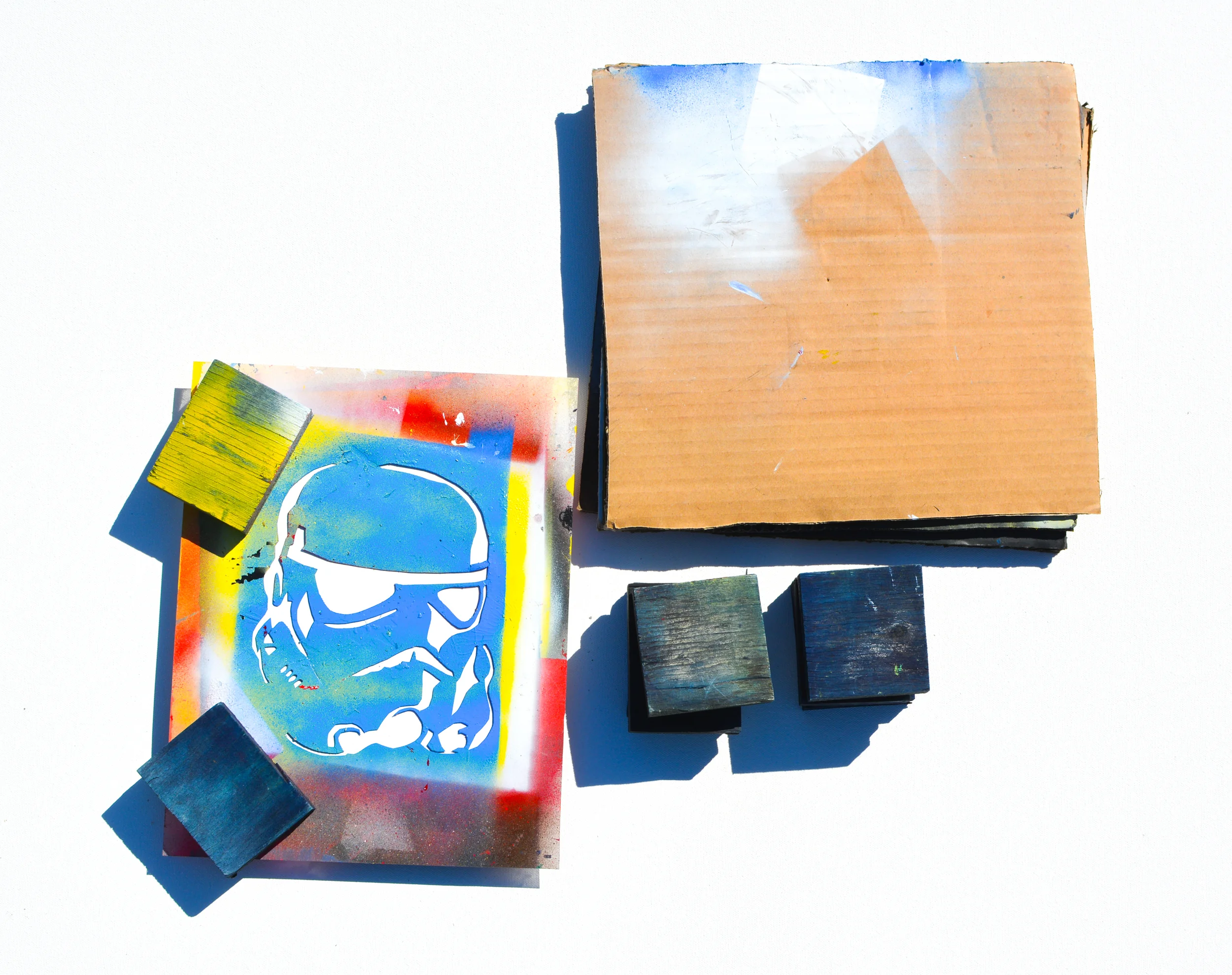 Diy Tutorial How To Spray A Stencil Beyond Canvas Diy Tutorial How To Spray A Stencil Beyond Canvas