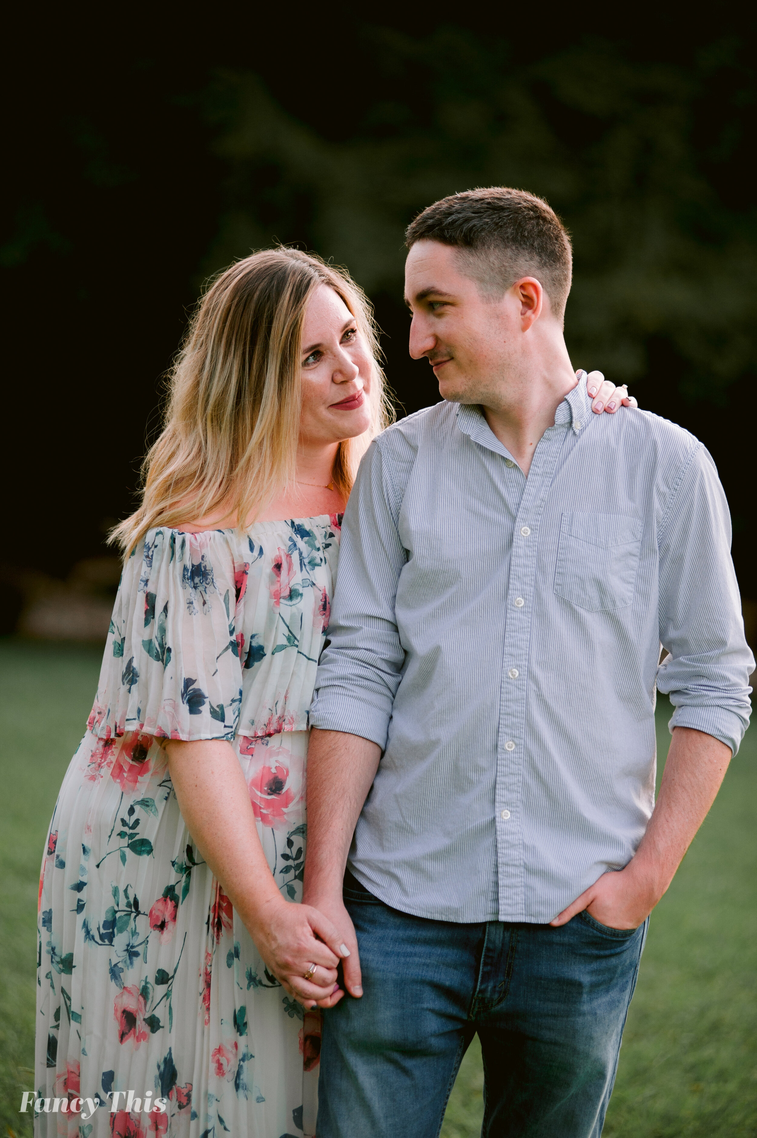 Cait & Jeremy | Durham Maternity Session — Fancy This Photography