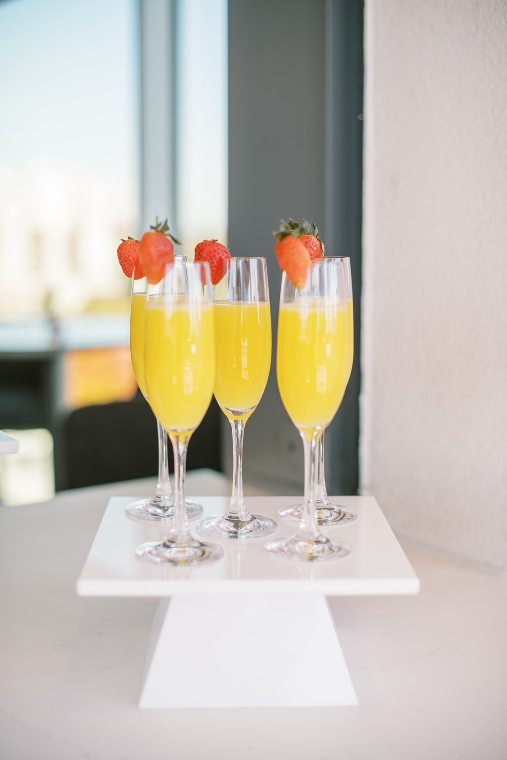 Mimosas The Willard Rooftop Lounge at AC Hotel Raleigh Downtown Fancy This Photography