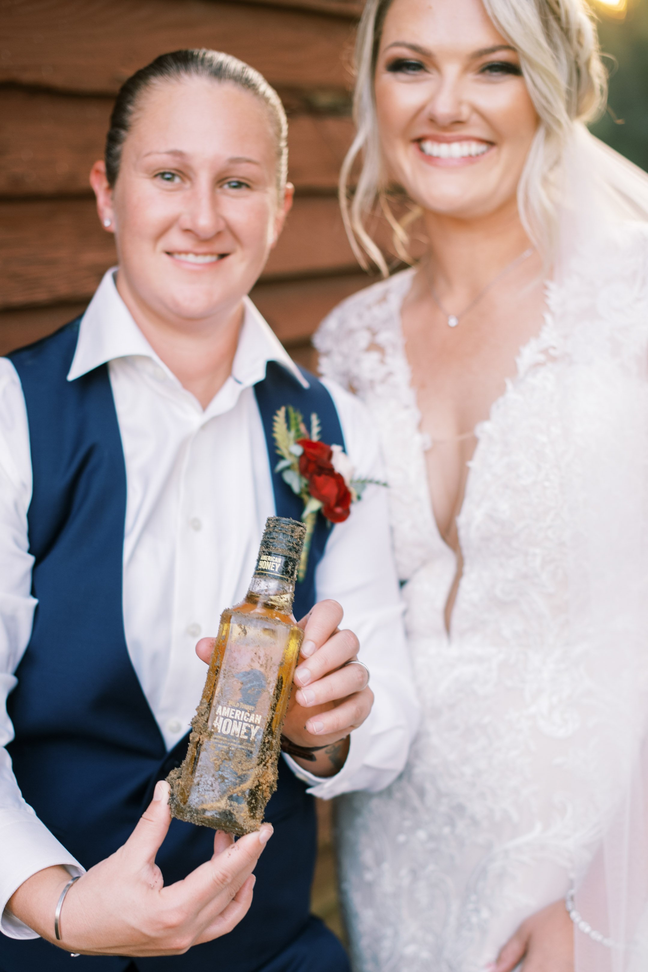 Bourbon Bottle Southern Wedding Tradition Walnut Hill NC Wedding Venue Fancy This Photography